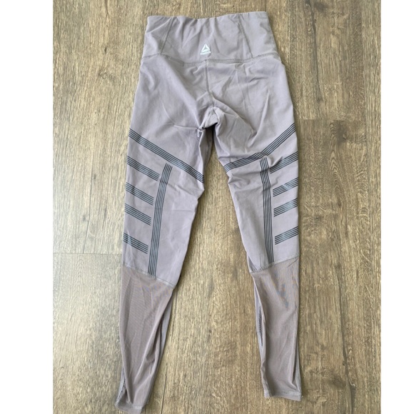 High rise purple mesh leggings - Picture 2 of 2